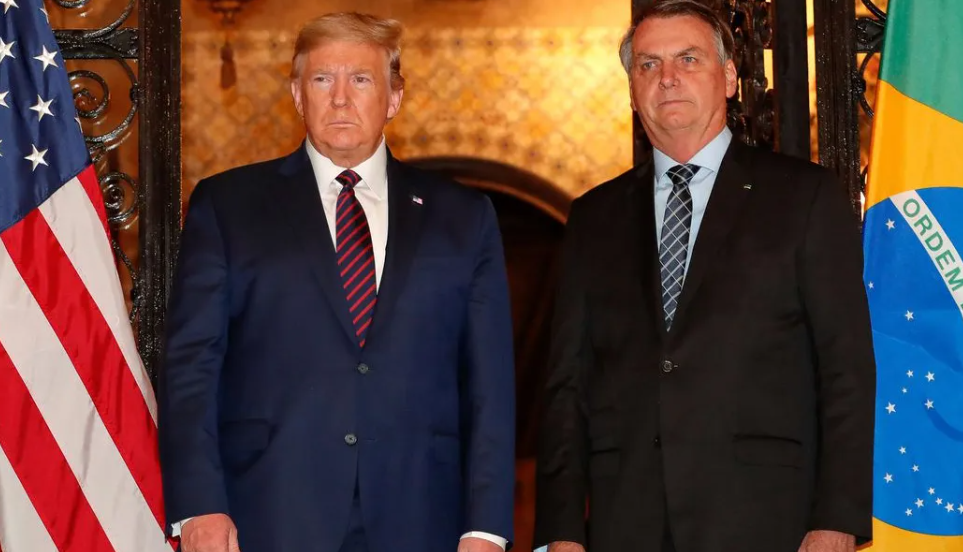 Impedido de deixar o Brasil, o ex-presidente Jair Bolsonaro (PL) comemorou intensamente a vitória de Donald Trump nas eleições norte-americanas (Foto: Instagram)