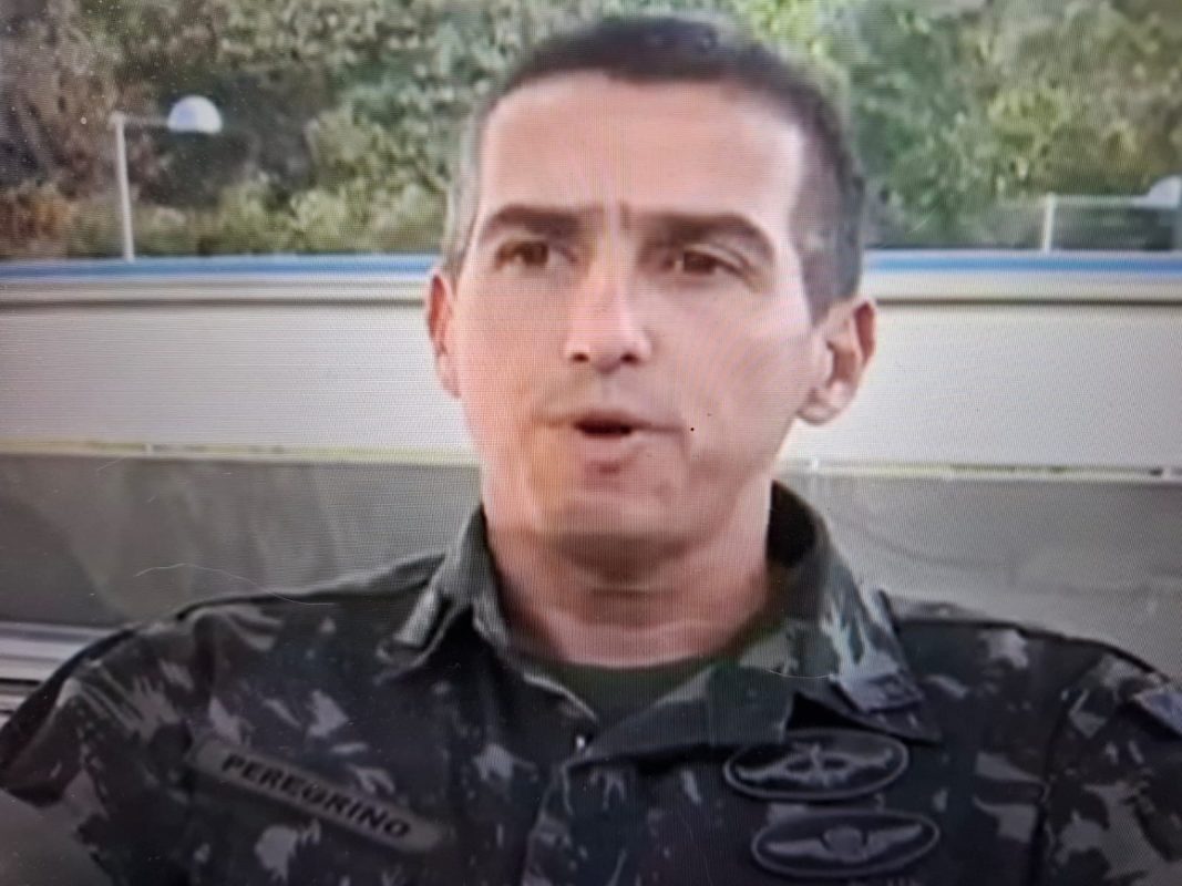 O coronel Flávio Peregrino, ex-assessor do general Walter Braga Netto, tornou-se alvo de buscas realizadas pela Polícia Federal neste sábado (Foto: Instagram)