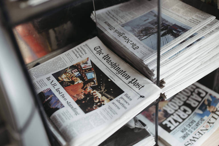 O Washington Post, um dos mais influentes jornais dos Estados Unidos, passa por uma reestruturação em sua linha editorial (Foto: X)