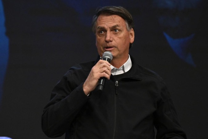 O ex-presidente Jair Bolsonaro declarou, em entrevista nesta terça-feira (25), que pode ser preso a qualquer momento (Foto: X)