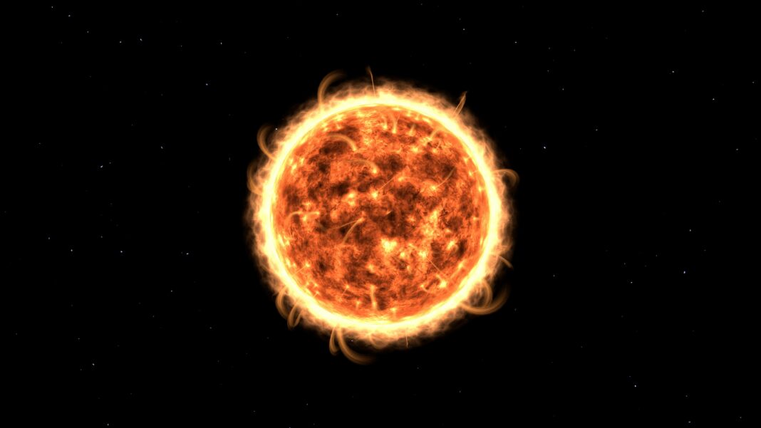 Uma enorme fenda na superfície do Sol, com cerca de 800 mil quilômetros de diâmetro – o equivalente a 62 vezes o tamanho da Terra – foi identificada por cientistas da NASA (Foto: Unsplash)