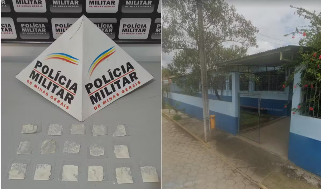 A Polícia Civil de Minas Gerais segue em busca do pai da menina de 4 anos que levou cocaína para a escola por engano, em Itamonte (MG) (Foto: X)