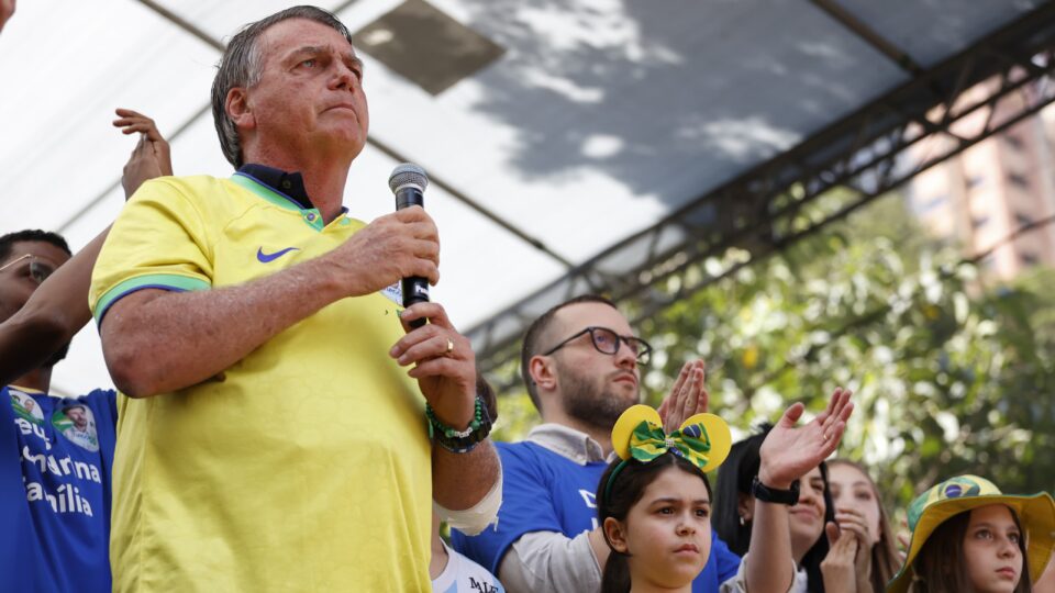O ex-presidente Jair Bolsonaro (PL) voltou a demonstrar interesse em disputar a Presidência da República em 2026, apesar de sua inelegibilidade (Foto: X)