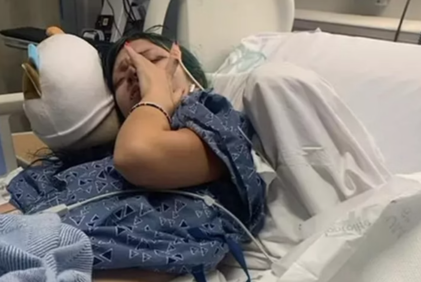 Aos 15 anos, Isabella Troncao viu sua rotina ser interrompida por um quadro severo de infecção generalizada, consequência do uso frequente de cigarros eletrônicos (Foto: X)