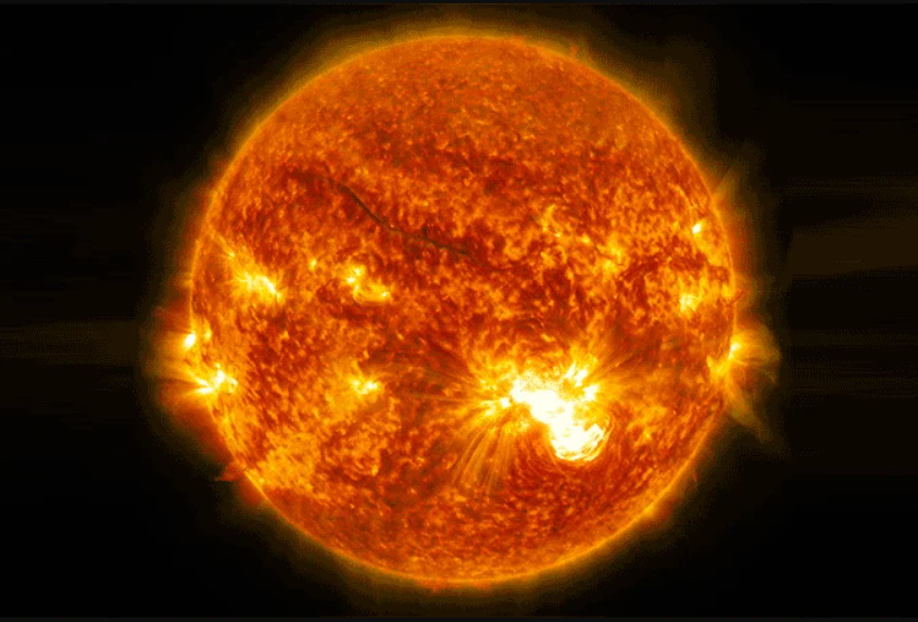 Uma nova imagem obtida pelo Telescópio Solar Daniel K. Inouye, no Havaí, levou os cientistas a um novo patamar de observação da nossa estrela. (Foto: X)