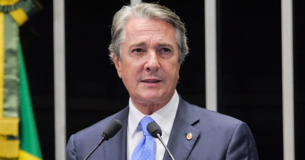 O Supremo Tribunal Federal autorizou nesta quinta-feira (24) a prisão do ex-presidente e ex-senador Fernando Collor de Mello (Foto: X)