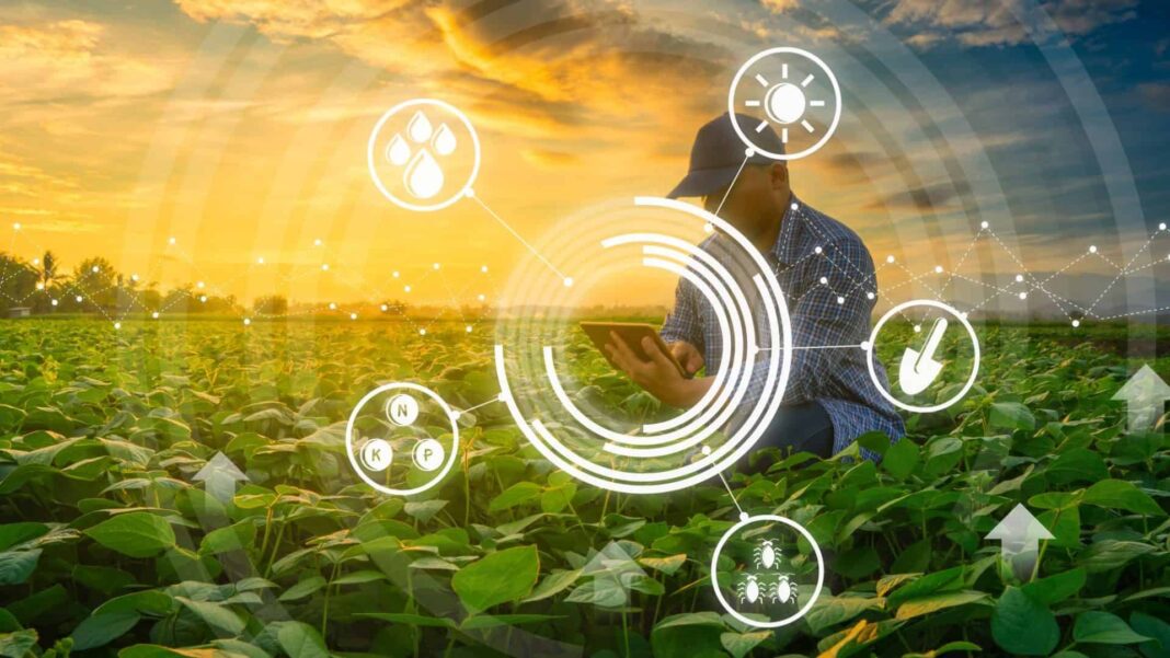 A agricultura do futuro está sendo moldada por inteligência artificial e imagens de satélite (Foto: X)