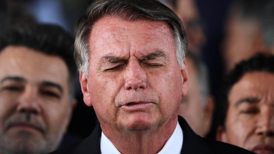 O ex-presidente Jair Bolsonaro (PL) se manifestou nesta segunda-feira (14), pela primeira vez desde que passou por uma cirurgia de grande complexidade no domingo (Foto: X)