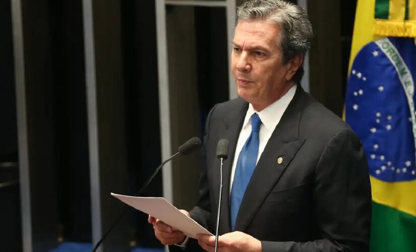 O ex-presidente Fernando Collor recebeu autorização do Supremo Tribunal Federal (STF) para deixar a prisão e cumprir sua pena em regime domiciliar (Foto: X)