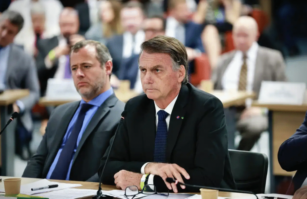 Em depoimento à Primeira Turma do Supremo Tribunal Federal (STF) nesta terça-feira (10), o ex-presidente Jair Bolsonaro (PL) negou qualquer envolvimento em uma suposta tentativa de golpe de Estado para anular as eleições de 2022 (Foto: X)