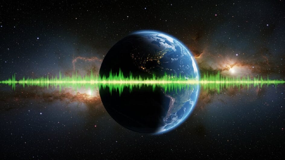 Astrônomos detectaram um sinal de rádio vindo de um planeta fora do Sistema Solar, reacendendo as discussões sobre a possibilidade de vida em outras partes do universo (Foto: X)