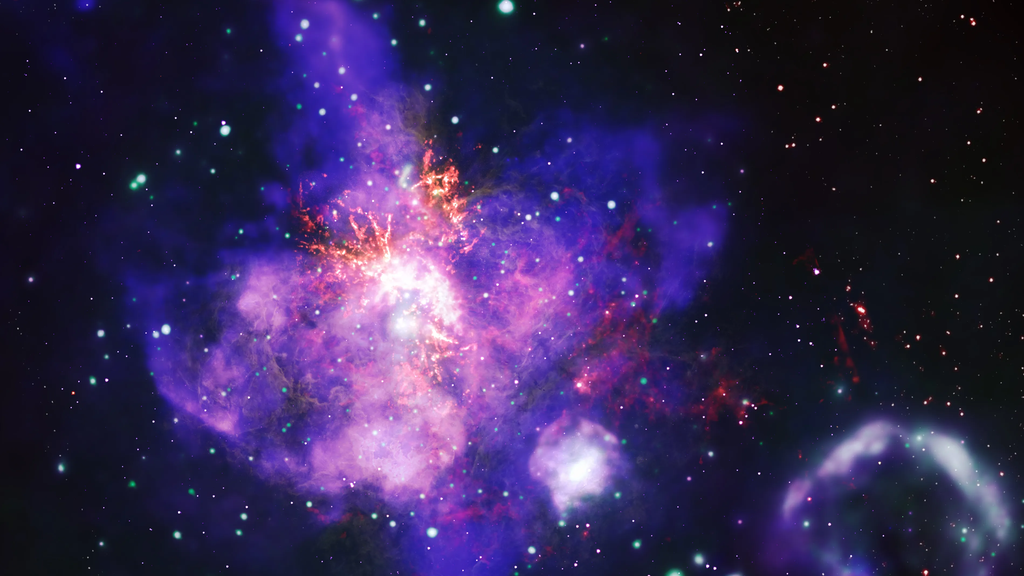 Nesta quarta-feira (12), quando se celebra o Dia dos Namorados no Brasil, a NASA compartilhou um presente especial para os apaixonados pelo espaço: uma imagem que mais parece um “buquê de estrelas”. (Foto: X)