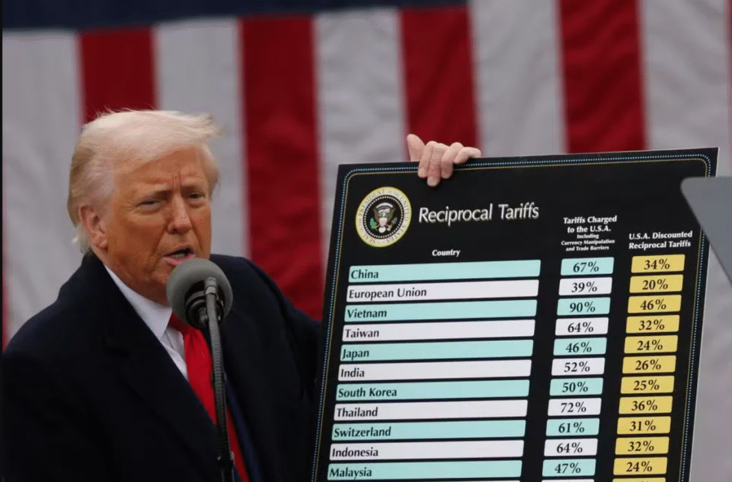 Com a entrada em vigor das tarifas impostas pelo governo dos Estados Unidos sobre produtos brasileiros, marcada para esta sexta-feira (1º), internautas organizam uma campanha de boicote contra marcas e produtos norte-americanos (Foto: X)