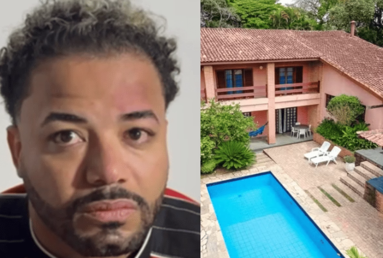 O influenciador paraibano Hytalo Santos e o marido, Israel Nata Vicente, conhecido como Euro, foram presos na manhã desta sexta-feira (15) em uma casa localizada no condomínio Vila Diva, na região da Granja Viana, em Carapicuíba (SP) (Foto: X)