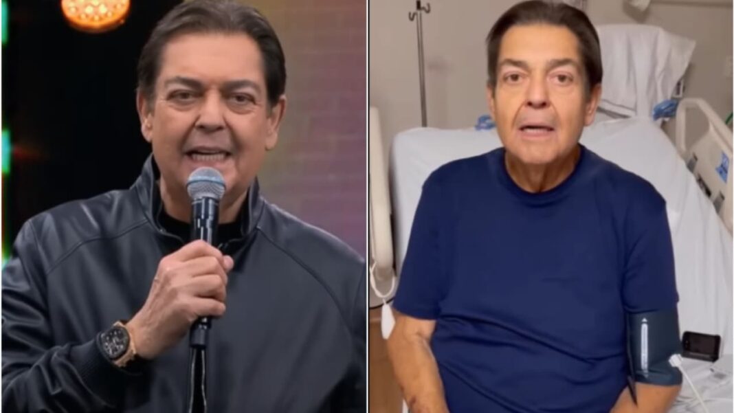 Internado desde 21 de maio no Hospital Israelita Albert Einstein, em São Paulo, o apresentador Fausto Silva, 75 anos, foi diagnosticado com uma infecção bacteriana aguda que evoluiu para sepse — condição grave conhecida popularmente como “infecção generalizada” (Foto: X)