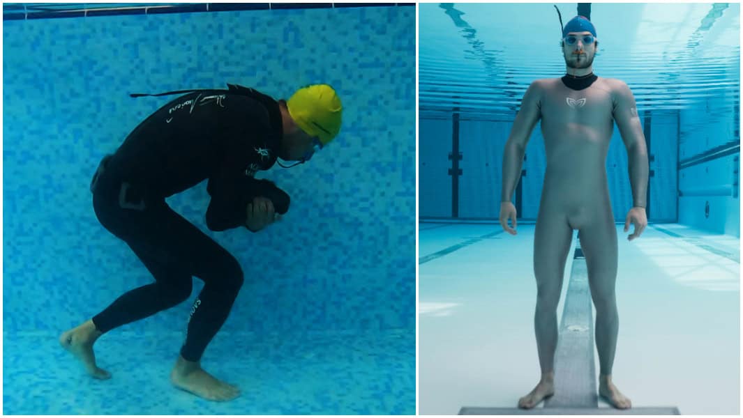 O mergulhador croata Vitomir Maričić conquistou um feito histórico ao permanecer 29 minutos e 3 segundos submerso sem respirar (Foto: X)