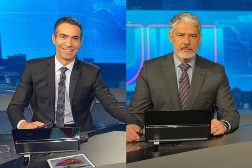 A confirmação de que César Tralli será o substituto de William Bonner no Jornal Nacional, anunciada pela Globo nesta semana, veio acompanhada de especulações sobre o novo patamar salarial do jornalista (Foto: X)