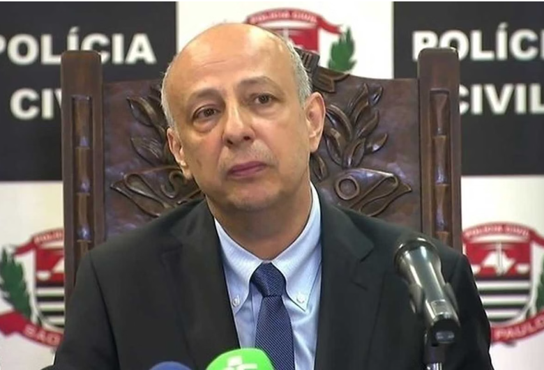 O ex-delegado-geral da Polícia Civil de São Paulo Ruy Ferraz Fontes, de 64 anos, foi morto a tiros na noite desta segunda-feira (15/9) em Praia Grande, no litoral paulista (Foto: X)