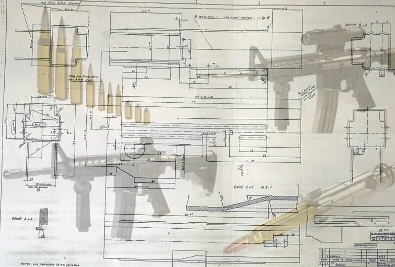 Uma operação da Polícia Federal (PF) revelou a existência de uma sofisticada linha de produção de armas de guerra instalada dentro de uma empresa de metalurgia no interior de São Paulo (Foto: X)