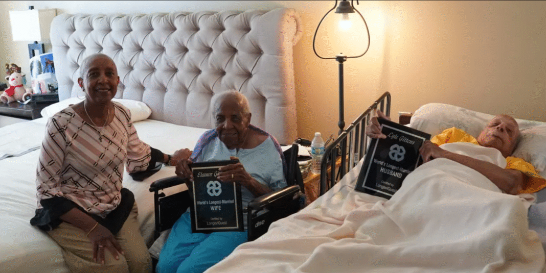 Com uma história que atravessa guerras, gerações e quase um século de mudanças, Lyle e Eleanor Gittens, de 108 e 107 anos, foram reconhecidos pelo Guinness World Records como o casal mais velho e mais longevo do mundo (Foto: X)