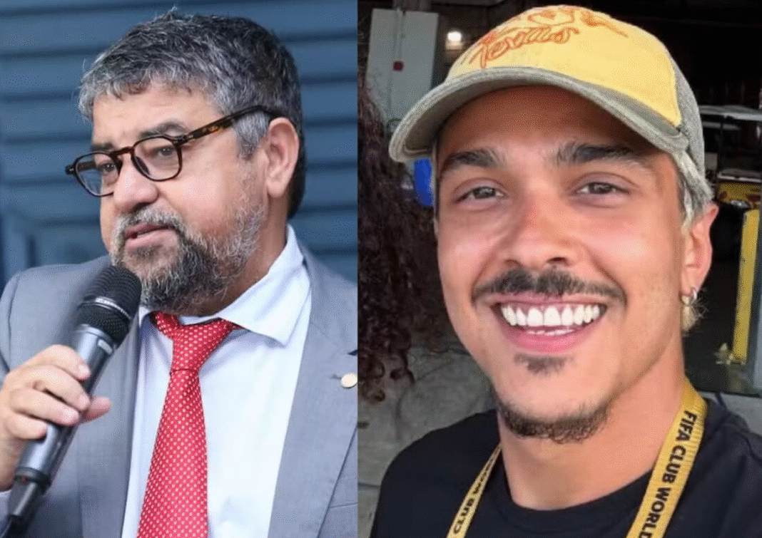 O vice-presidente nacional do PT e prefeito de Maricá (RJ), Washington Quaquá, aproveitou a repercussão de um podcast para convidar publicamente o influenciador Chico Moedas a se filiar ao partido (Foto: X)