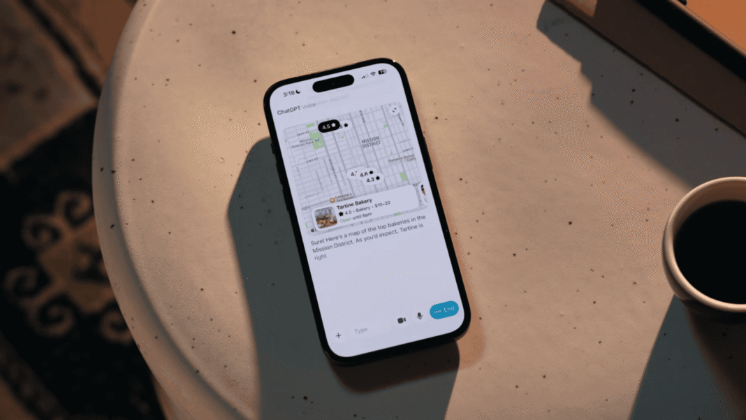 A OpenAI começou a liberar uma atualização que permite aos usuários enviar áudios diretamente dentro da mesma conversa do ChatGPT — tanto no aplicativo quanto na versão web (Foto: X)