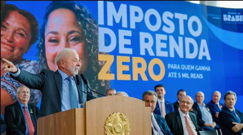 O presidente Luiz Inácio Lula da Silva afirmou que a ampliação da faixa de isenção do Imposto de Renda deverá colocar R$ 28 bilhões em circulação na economia brasileira a partir de 2026 (Foto: X)