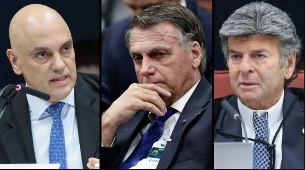 O ministro Alexandre de Moraes, do Supremo Tribunal Federal (STF), voltou a negar nesta terça-feira (9/12) pedidos para que o ministro Luiz Fux participasse do julgamento da Ação Penal 2.693, que envolve integrantes do chamado núcleo 2 da tentativa de golpe de Estado (Foto: X)