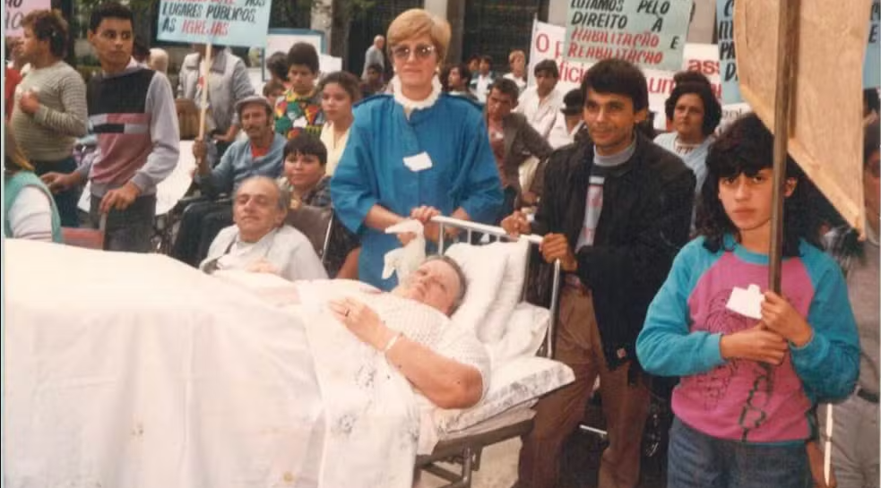 Uma mulher que viveu quase toda a vida sem poder deixar a cama pode estar a caminho de se tornar a primeira santa nascida em São Paulo (Foto: X)