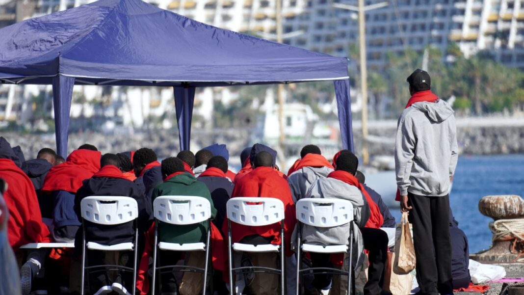 Mais de 3 mil pessoas perderam a vida no mar em 2025 ao tentar alcançar a Espanha por rotas migratórias irregulares (Foto: X)