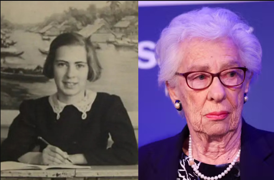 A educadora e ativista Eva Schloss morreu aos 96 anos, informou a Fundação Anne Frank UK, organização que ela ajudou a fundar no Reino Unido (Foto: X)