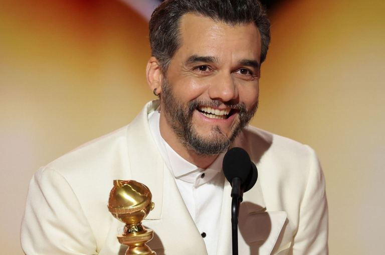 O cinema brasileiro viveu uma noite histórica no domingo (11), durante a cerimônia do Globo de Ouro 2026 (Foto: X)