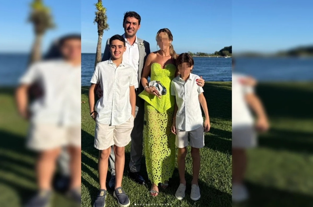 A esposa de Thales Machado não estava em Goiás quando ocorreu o crime que abalou Itumbiara (Foto: X)