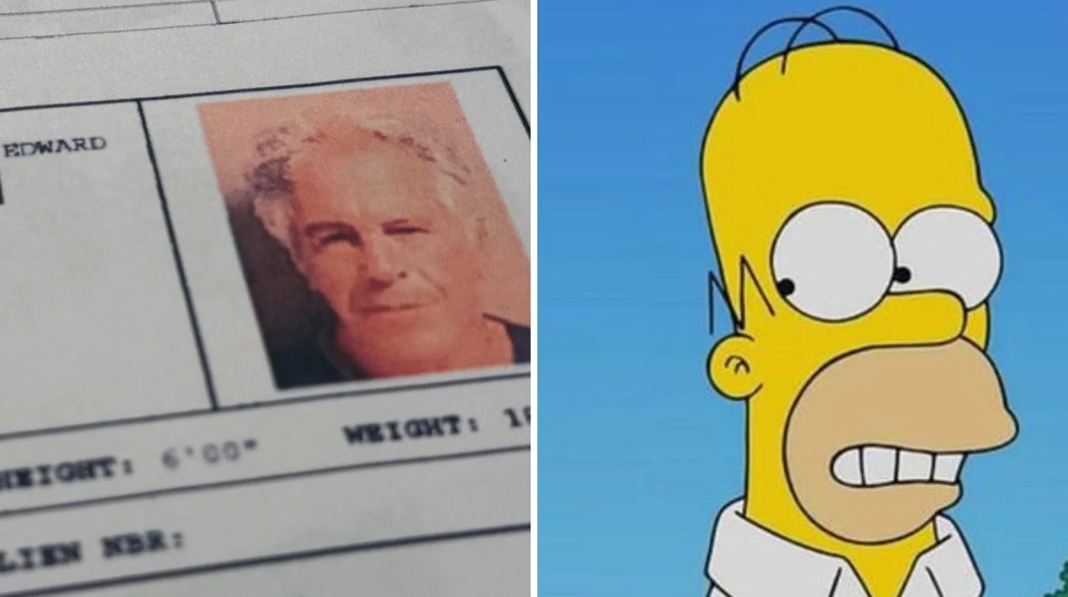 Um episódio antigo de Os Simpsons voltou a circular nas redes sociais após usuários sugerirem que a animação teria antecipado detalhes associados ao escândalo envolvendo Jeffrey Epstein (Foto: X)