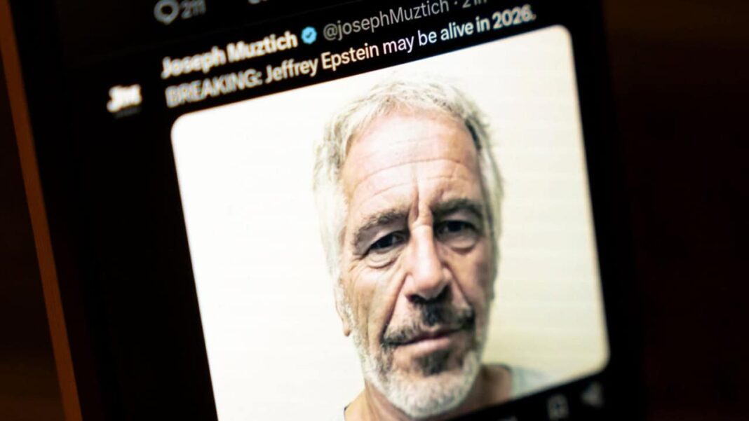 O escândalo envolvendo Jeffrey Epstein voltou a ganhar repercussão após a divulgação de novos documentos e a retomada de investigações (Foto: X)