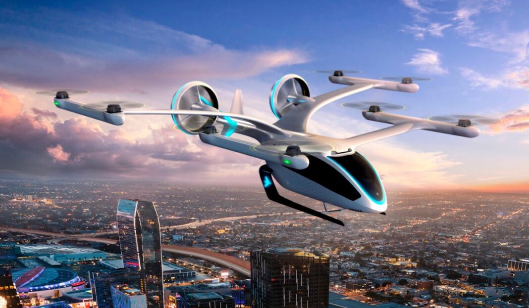 A negociação envolve a Eve Air Mobility, empresa controlada pela Embraer, e a operadora japonesa AirX, que atua atualmente com helicópteros em voos comerciais (Foto: X)