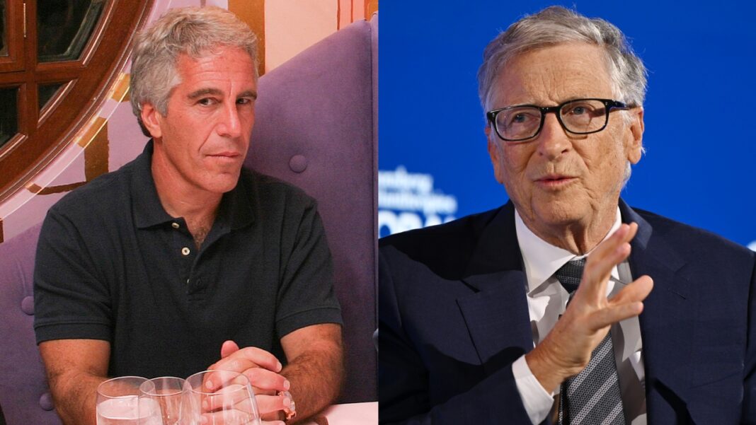 O cofundador da Microsoft, Bill Gates, pediu desculpas a funcionários de sua fundação por sua relação passada com Jeffrey Epstein, condenado por crimes sexuais (Foto: X)