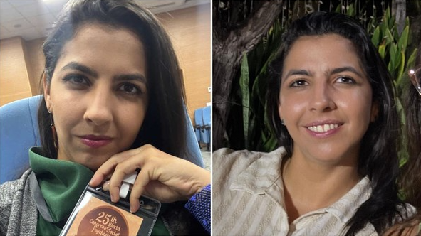 A polícia britânica informou neste domingo (15) que encontrou um notebook que pode pertencer à psicóloga brasileira Vitória Figueiredo Barreto, desaparecida desde o dia 3 de março na Inglaterra (Foto: X)