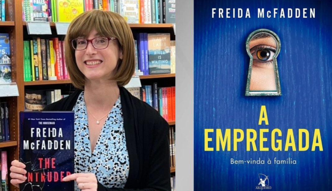 A escritora Freida McFadden, conhecida pelo sucesso do livro A Empregada, decidiu revelar publicamente sua verdadeira identidade (Foto: X)