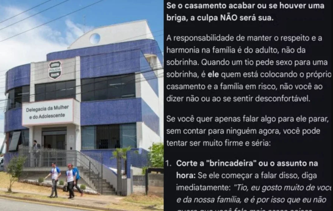 A prisão de um homem de 22 anos, suspeito de abusar de uma menina de 12 anos, trouxe sentimentos contraditórios para a família da vítima em São José dos Pinhais, na Região Metropolitana de Curitiba (Foto: X)