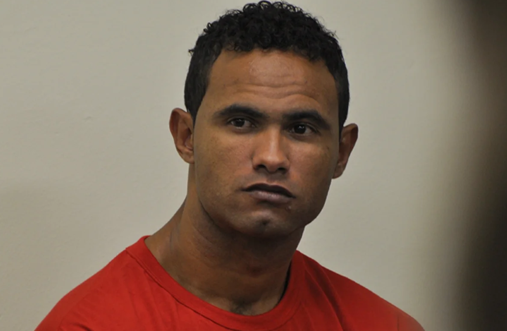 O ex-goleiro Bruno Fernandes, condenado pelo assassinato de Eliza Samudio, voltou a ser preso na manhã desta sexta-feira após passar cerca de dois meses foragido (Foto: X)