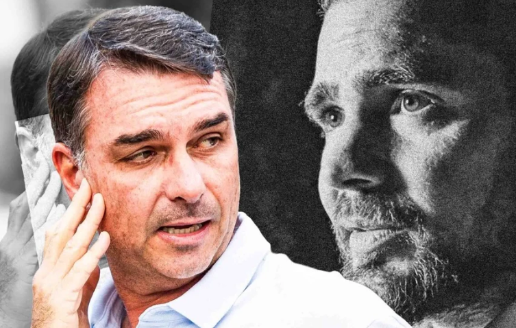 O senador Flávio Bolsonaro marcou reuniões com parlamentares do Partido Liberal nesta terça-feira (19) em meio à repercussão do caso envolvendo o financiamento da cinebiografia de Jair Bolsonaro pelo empresário Daniel Vorcaro, controlador do Banco Master (Foto: X)