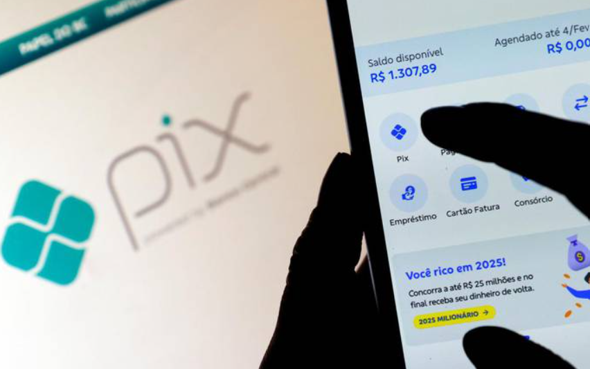 O Banco Central avalia adotar novas regras para aumentar a segurança do Pix e reduzir os riscos de ataques cibernéticos (Foto: X)